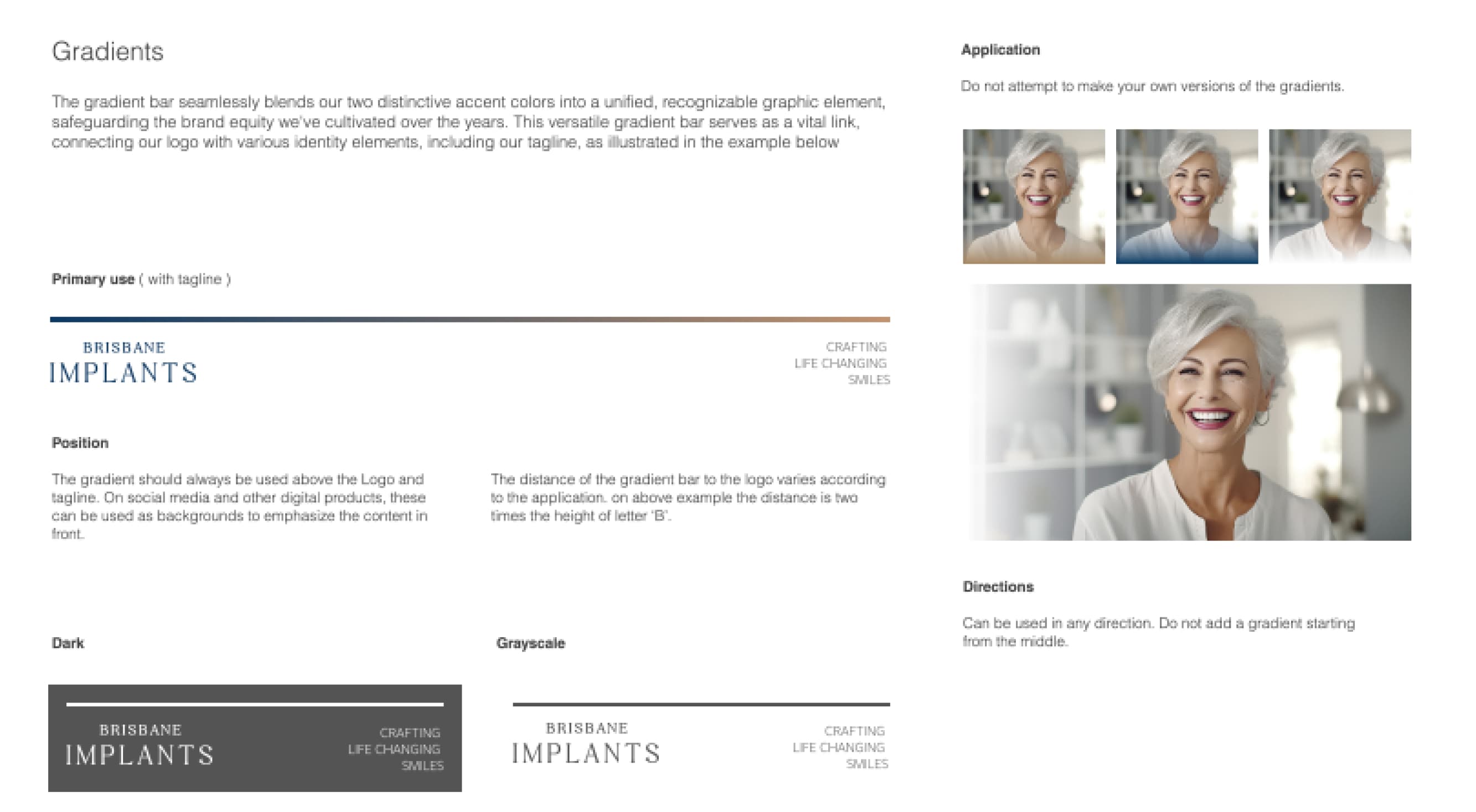 Screenshot of website